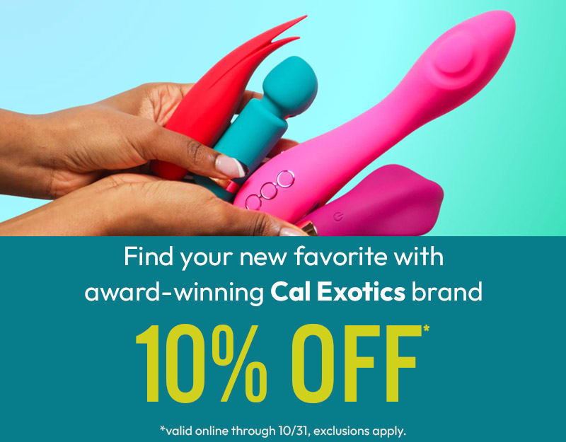 10% off Cal Exotics products online