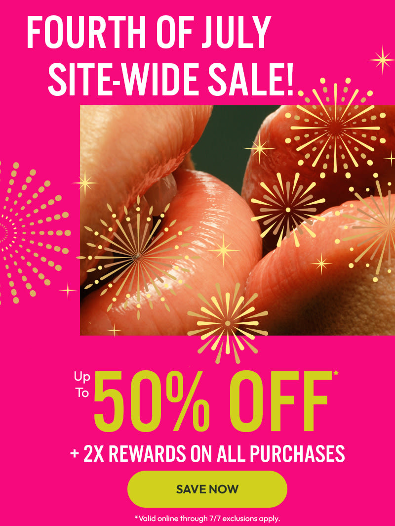 Site-Wide savings plus 2x rewards on all purchases online