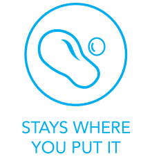 Stays Where You Put It
