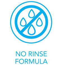 No Rinse Formula