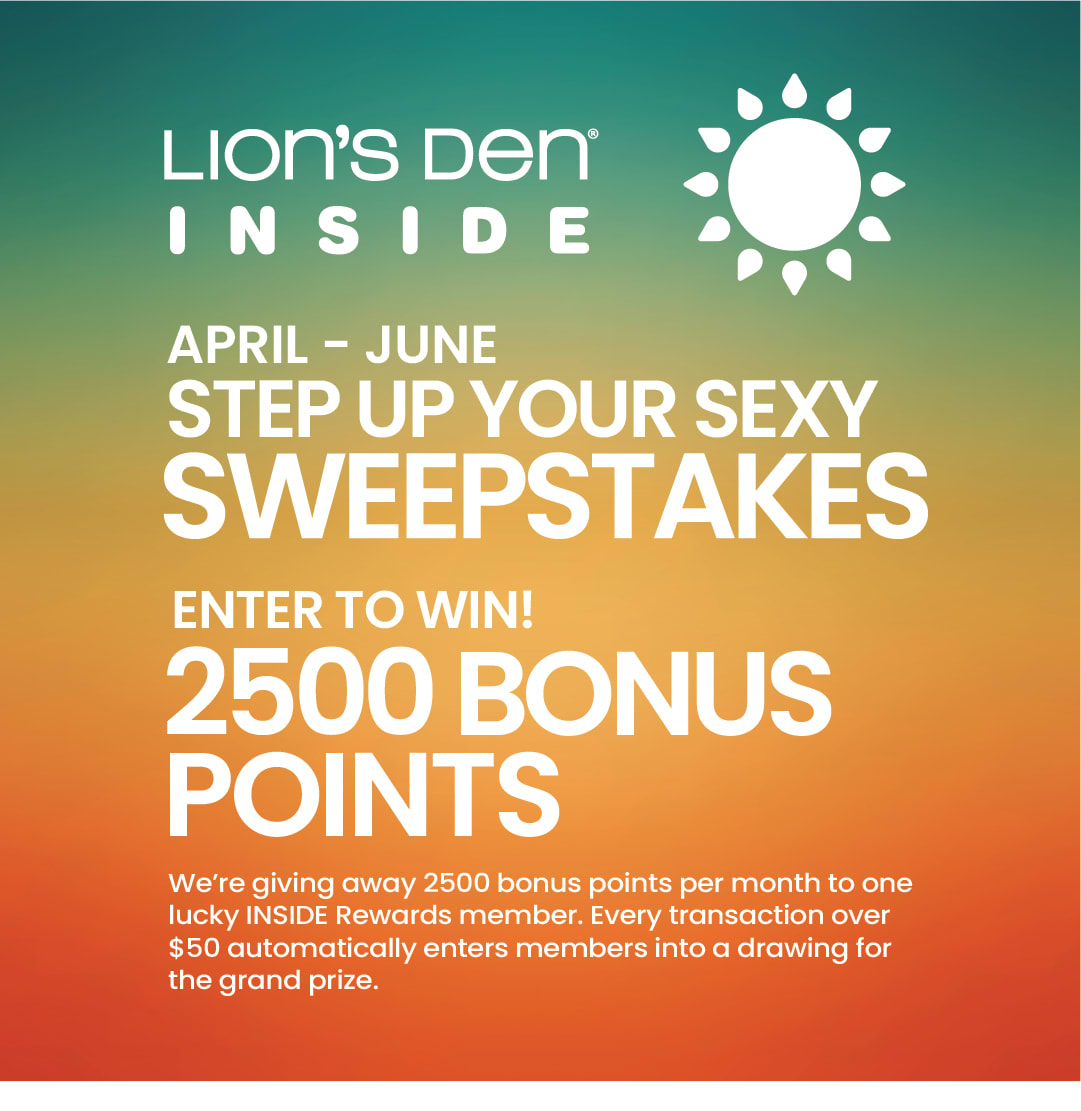 Step Up Your Sexy Sweepstakes!