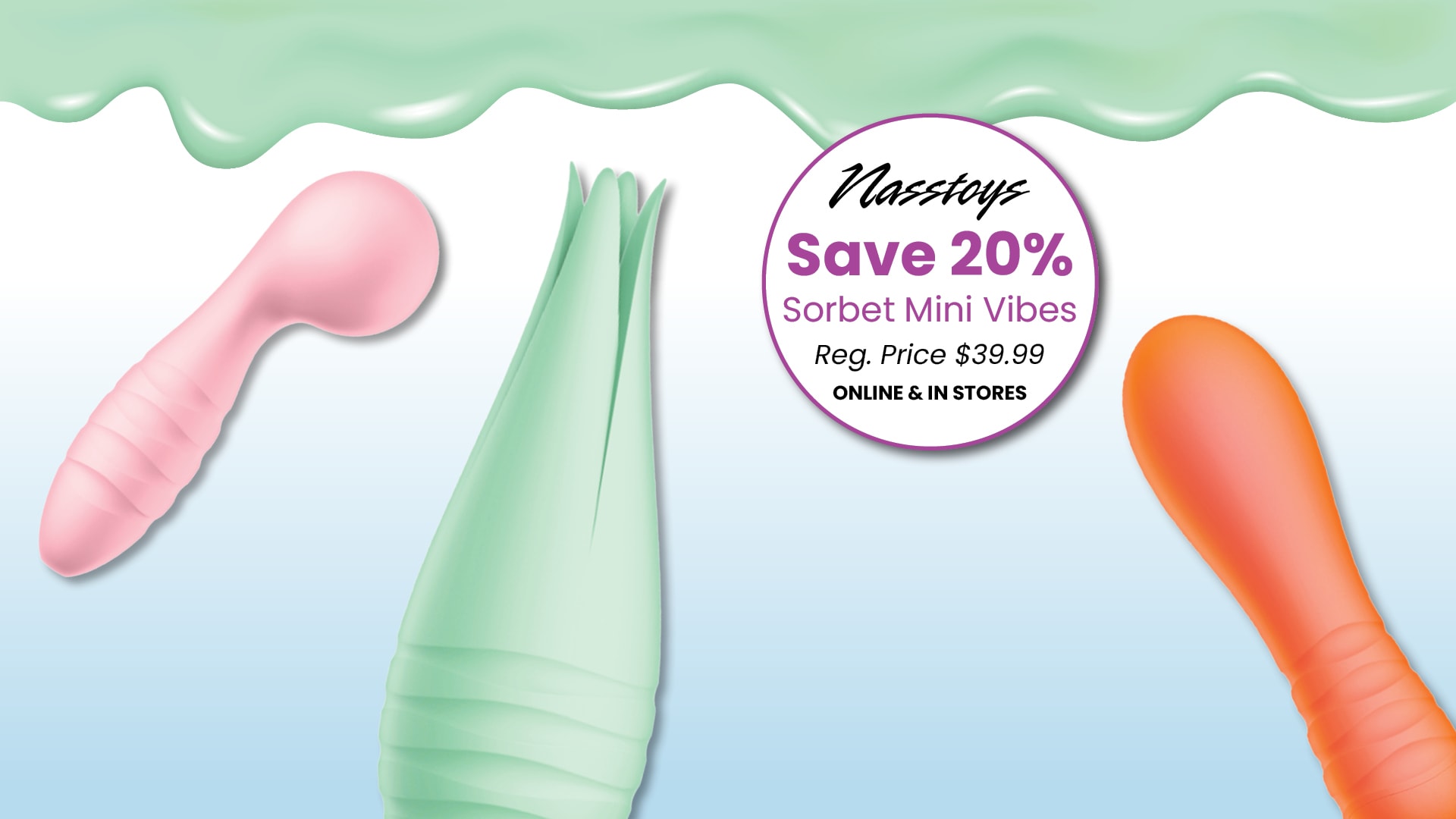 20% OFF Sorbet Mini Vibes by Nasstoys