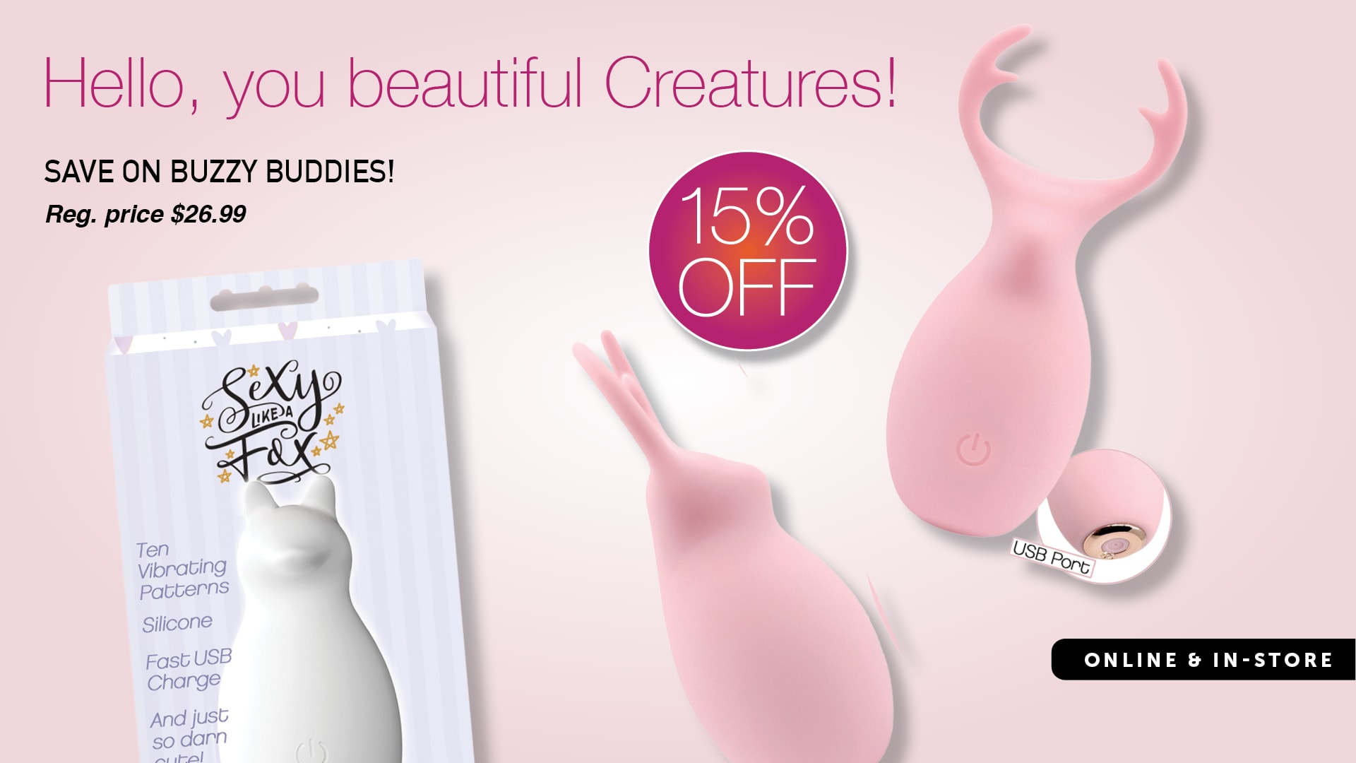 NEW Buzzy Buddies 15% OFF