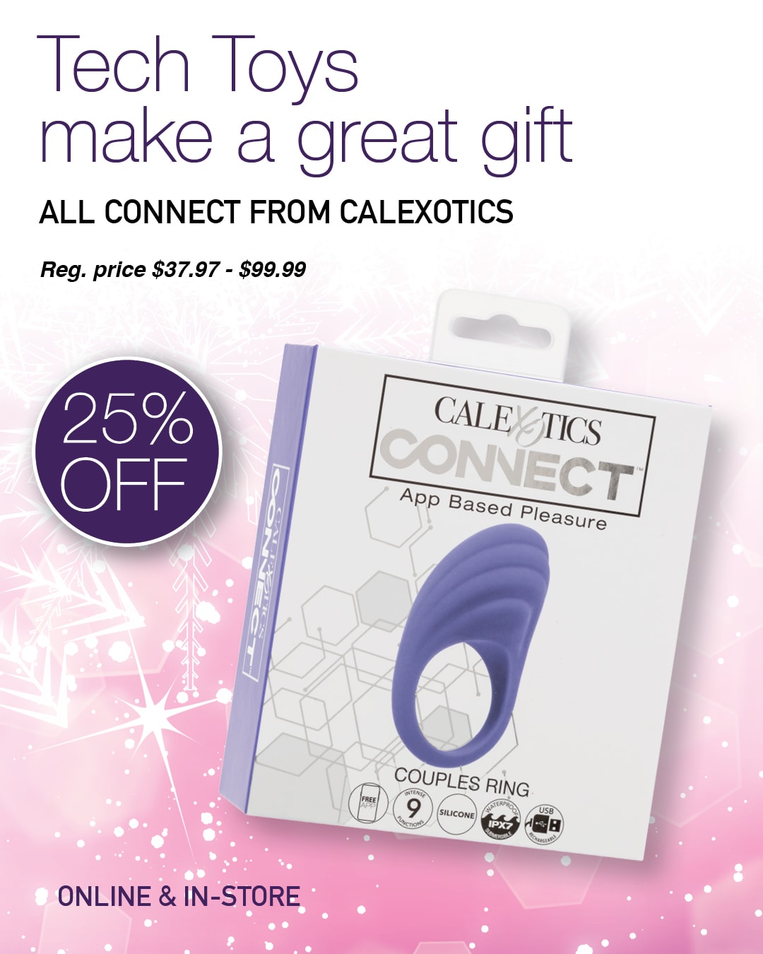 25% OFF Connect by CalExotics