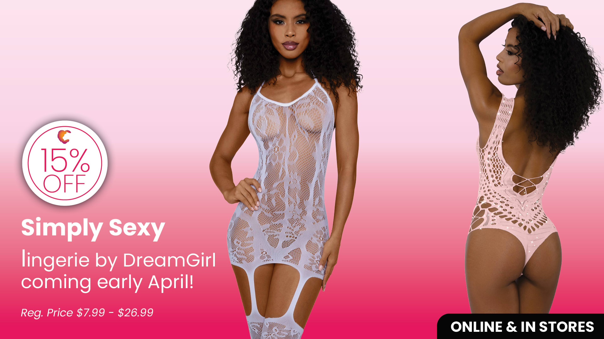 15% OFF Simply Sexy by Dreamgirl