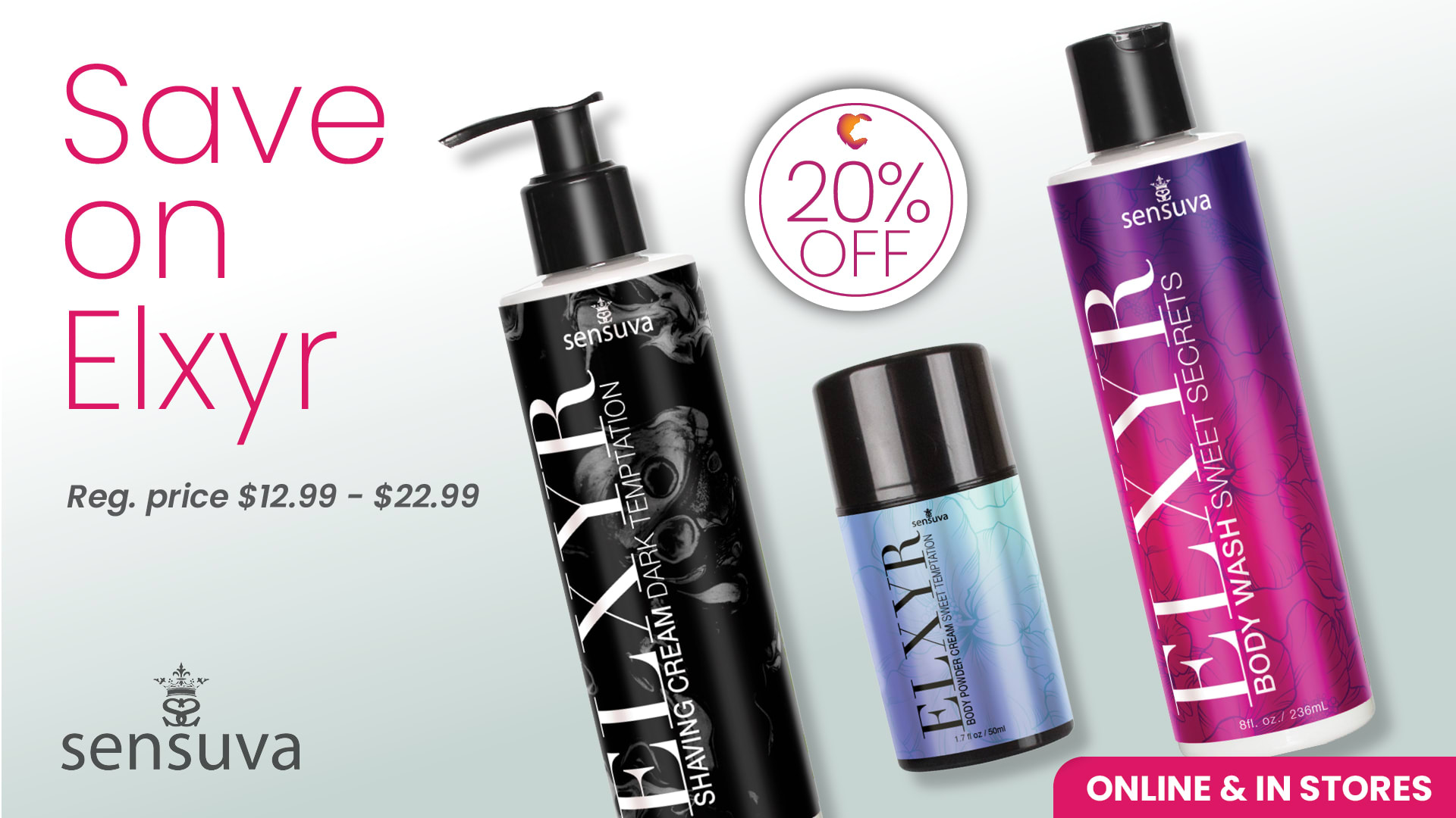 20% OFF Elxyr by Sensuva