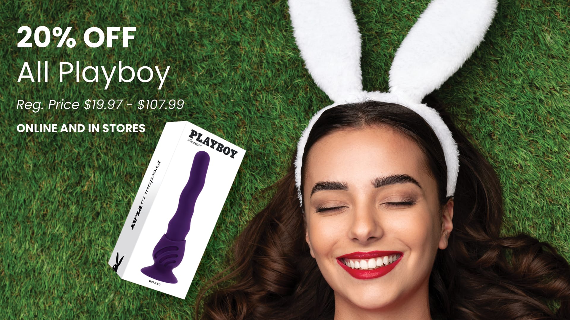 20% OFF All Playboy Pleasure Products