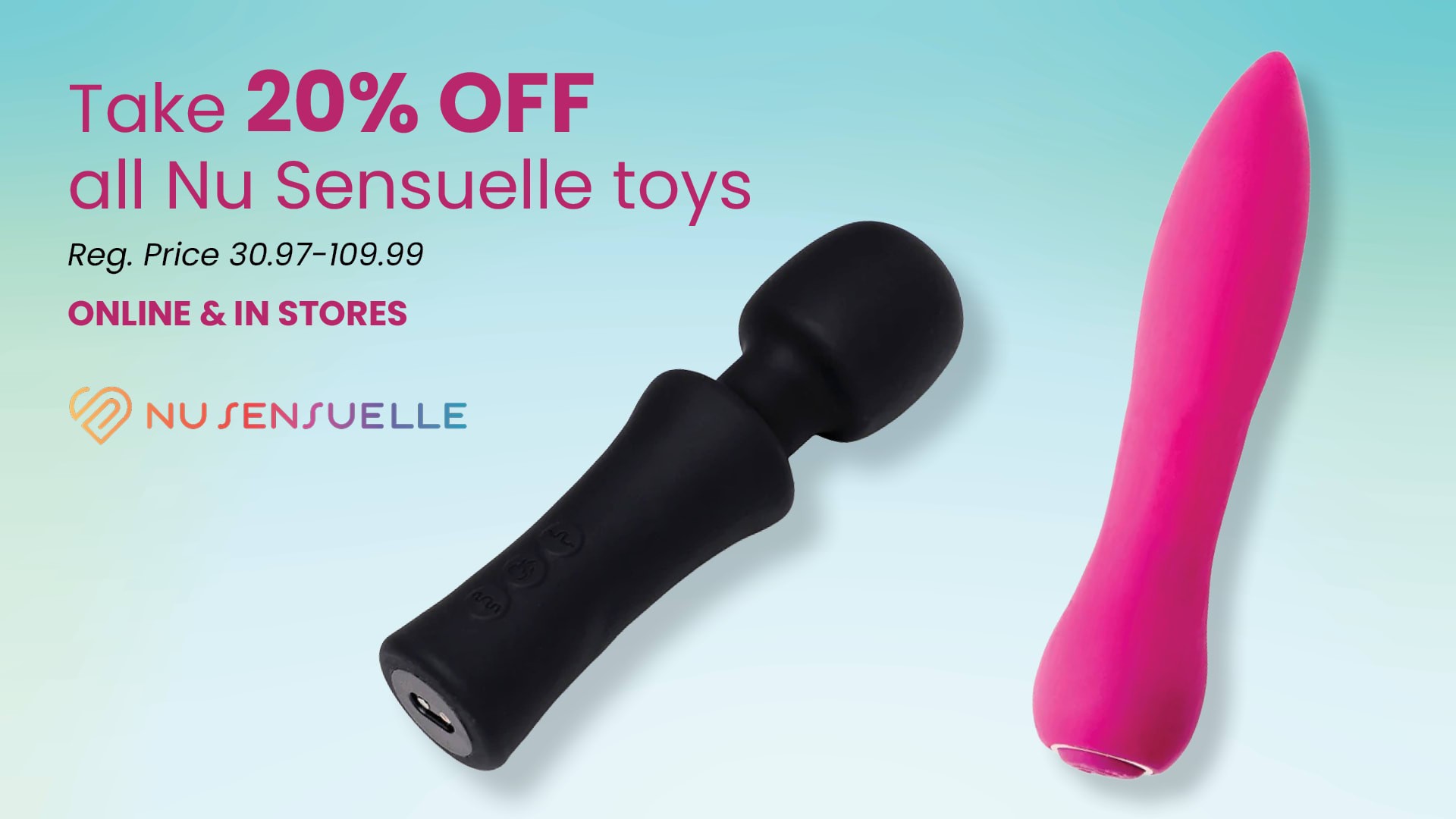 20% OFF All Nu Sensuelle Toys