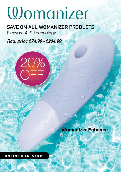 Save on All Womanizer Products–20% OFF!
