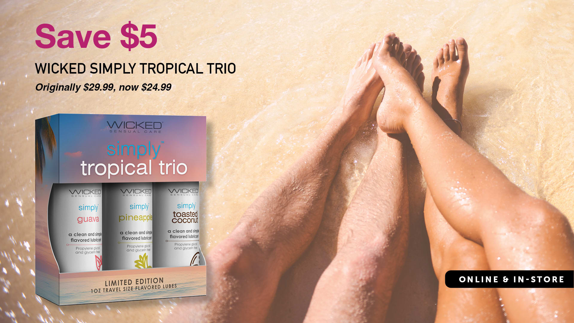 Save $5 on Wicked Simply Tropical Trio Kit