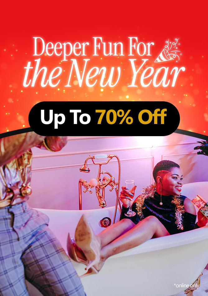 Deeper fun for the new year - 70% Off
