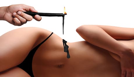 Sensation Play Massage Oil Drip Candles and Blindfolds