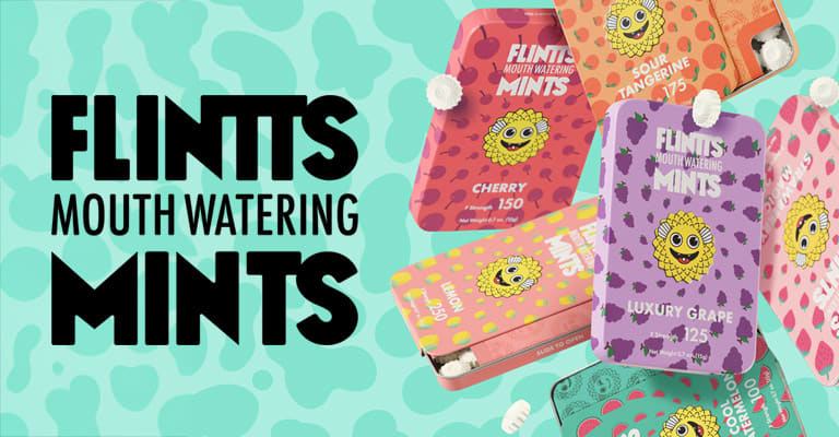 Flintts Mints header