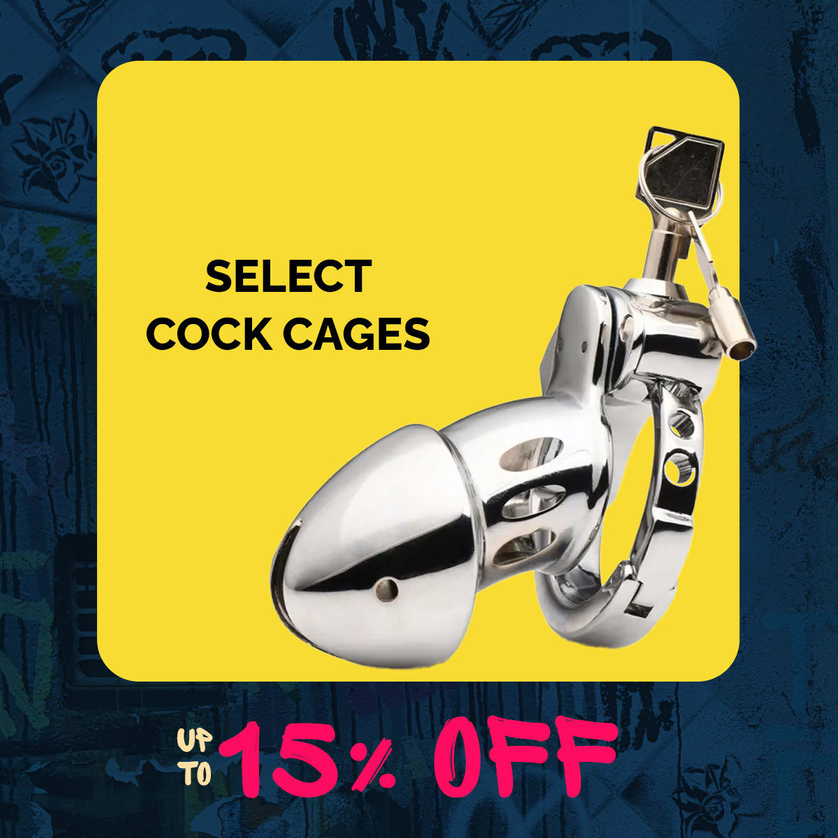 Select Cock Cages Up to 15% OFF^