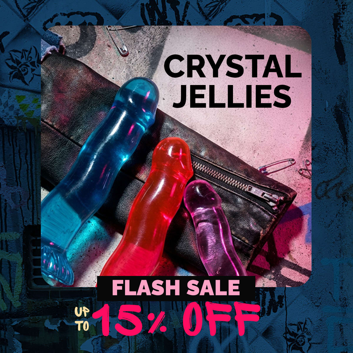 FLASH SALE Crystal Jellies Up to 15% OFF*