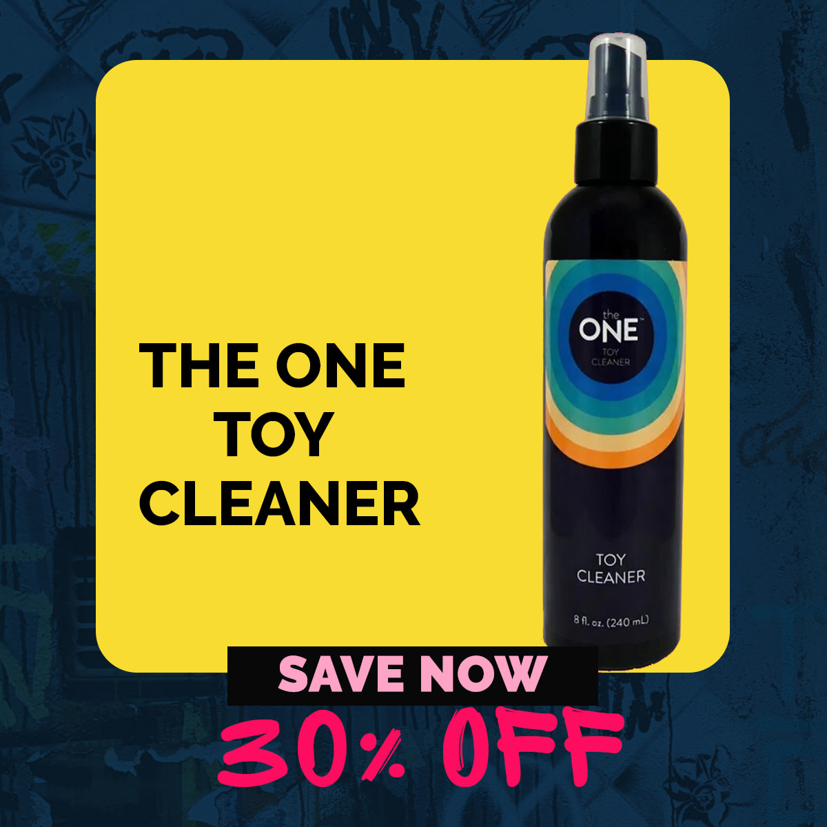 Save Now The One Toy Cleaner On Sale at SexToys UK