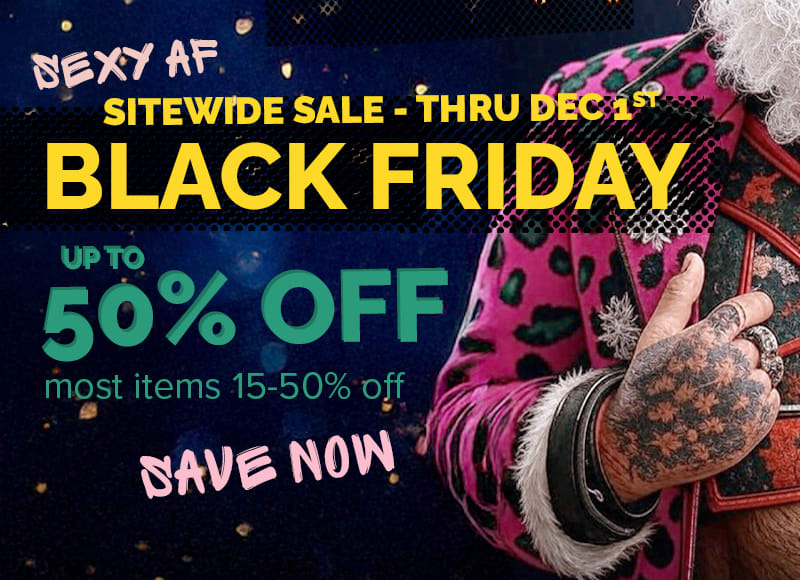 our sexy AF black fridays are HERE  -  savings all month long