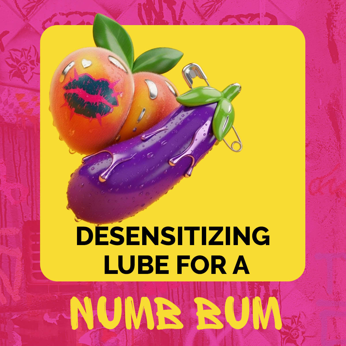 Densensitizing lube for a numb bum at SexToys UK