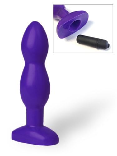Valentino Vibrating Silicone Anal Toy