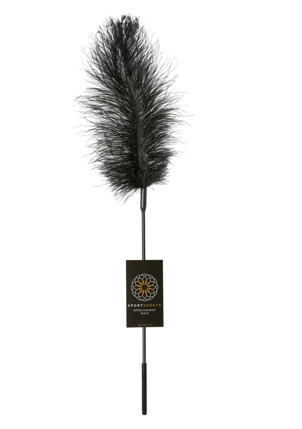 Ostrich Feather Tickler Image 1