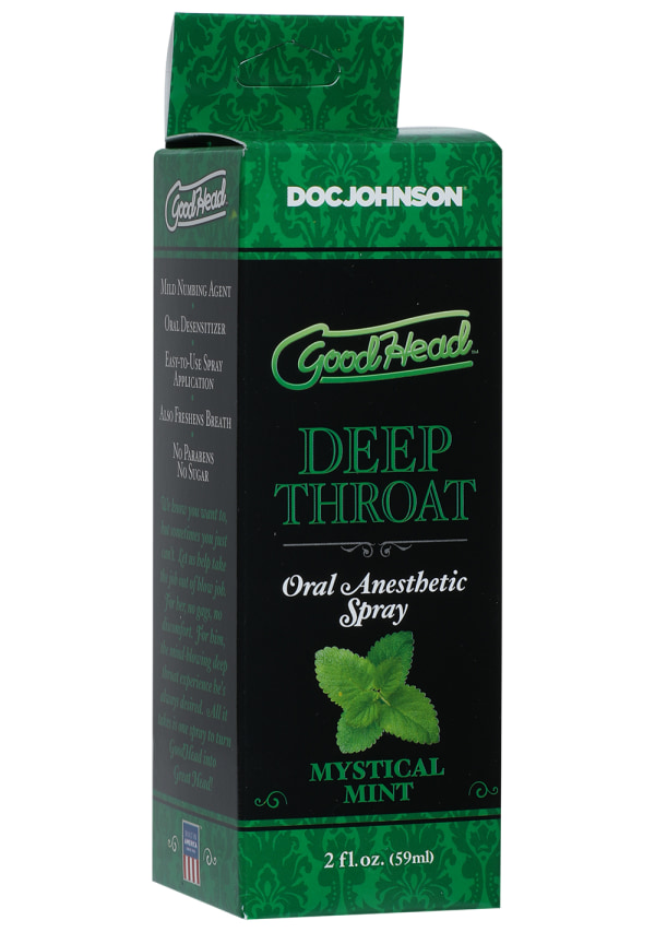 Goodhead Deep Throat Spray Shop Doc Johnson Adult Pleasure Products Online Store