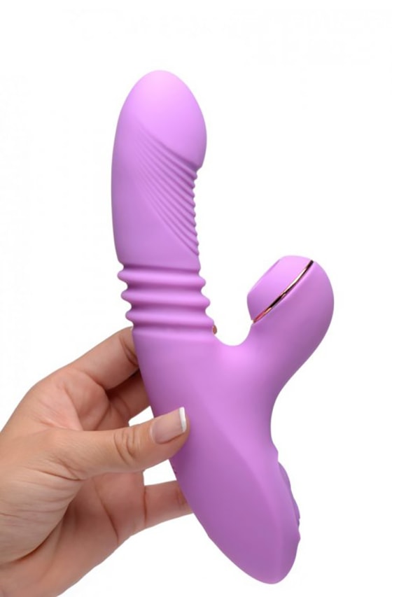 Shegasm Pro Thrusting Suction Rabbit Image 2