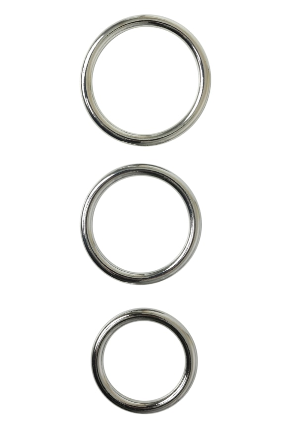 Seamless Metal O-Ring - 3 Pack