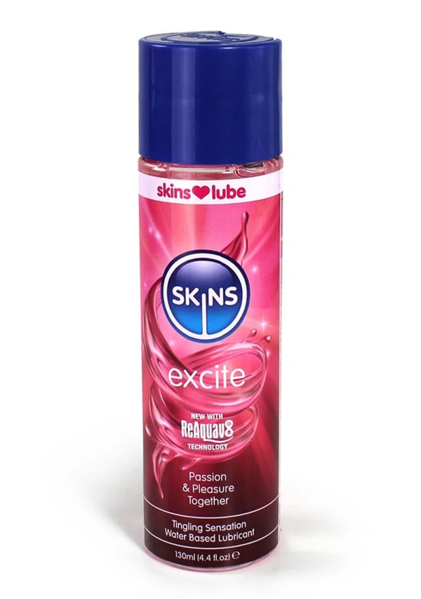 Skins Excite Tingling Water Based Lubricant Image 1