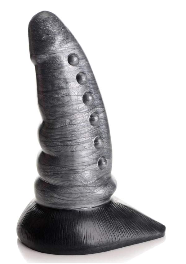 Hell Kiss Twisted Tongues Silicone Dildo