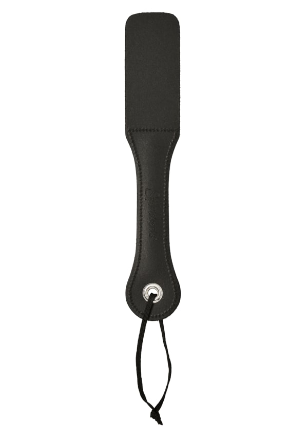 Mini Leather Paddle, Black