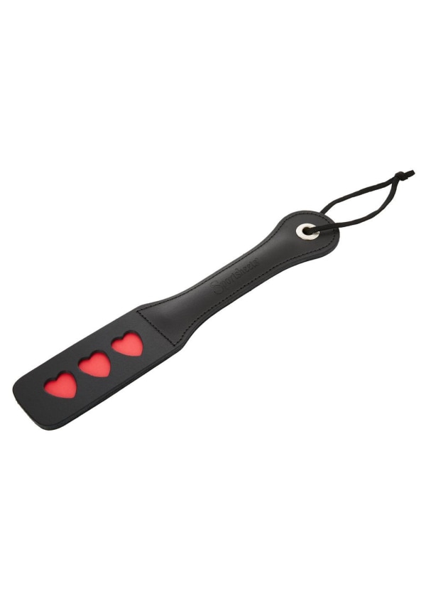 Leather Heart Paddle