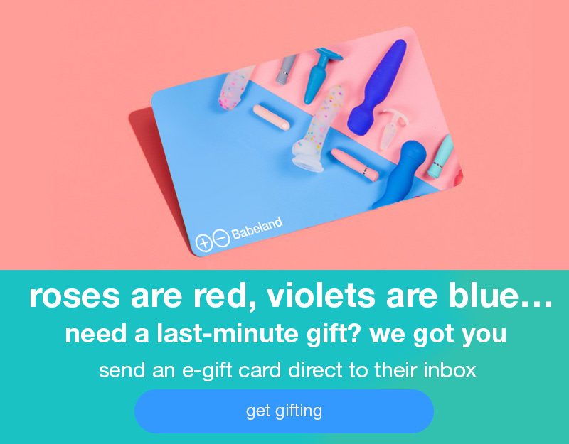 send a Babeland e-gift card