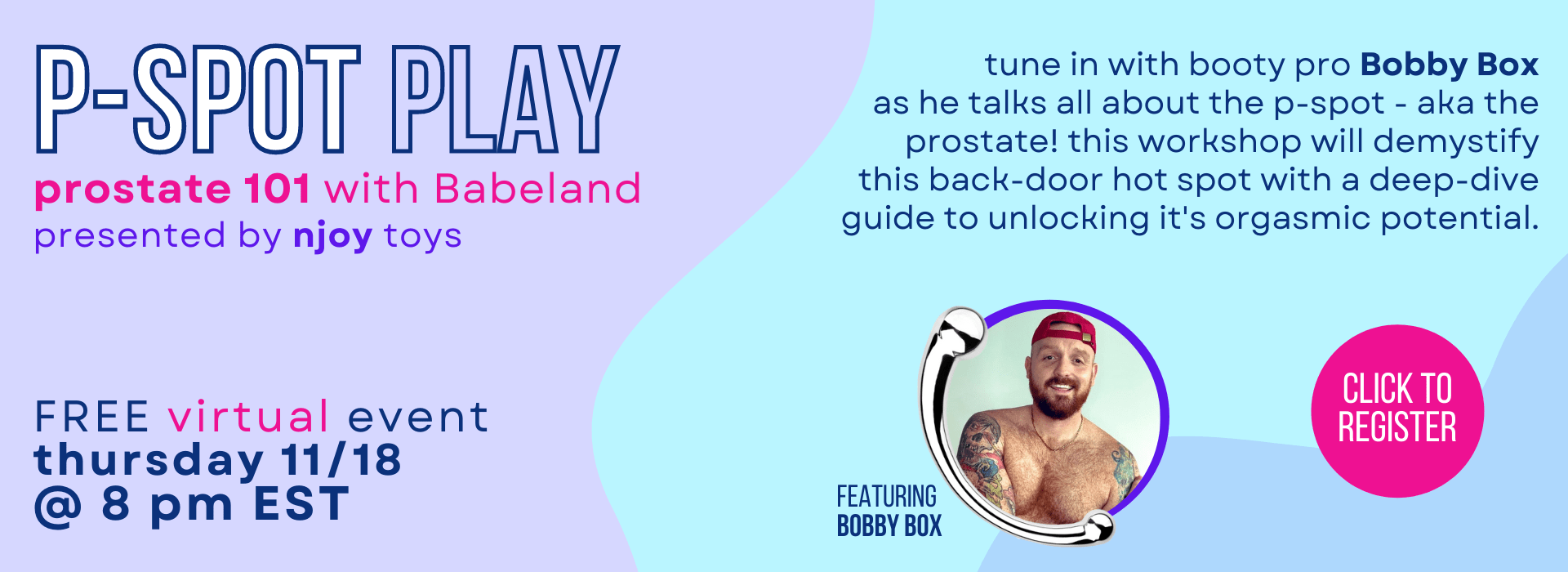 Babeland Virtual Events + Workshops