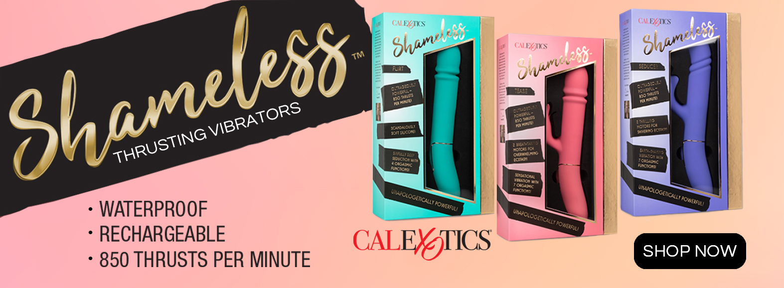 Shameless Thrusting Vibrators