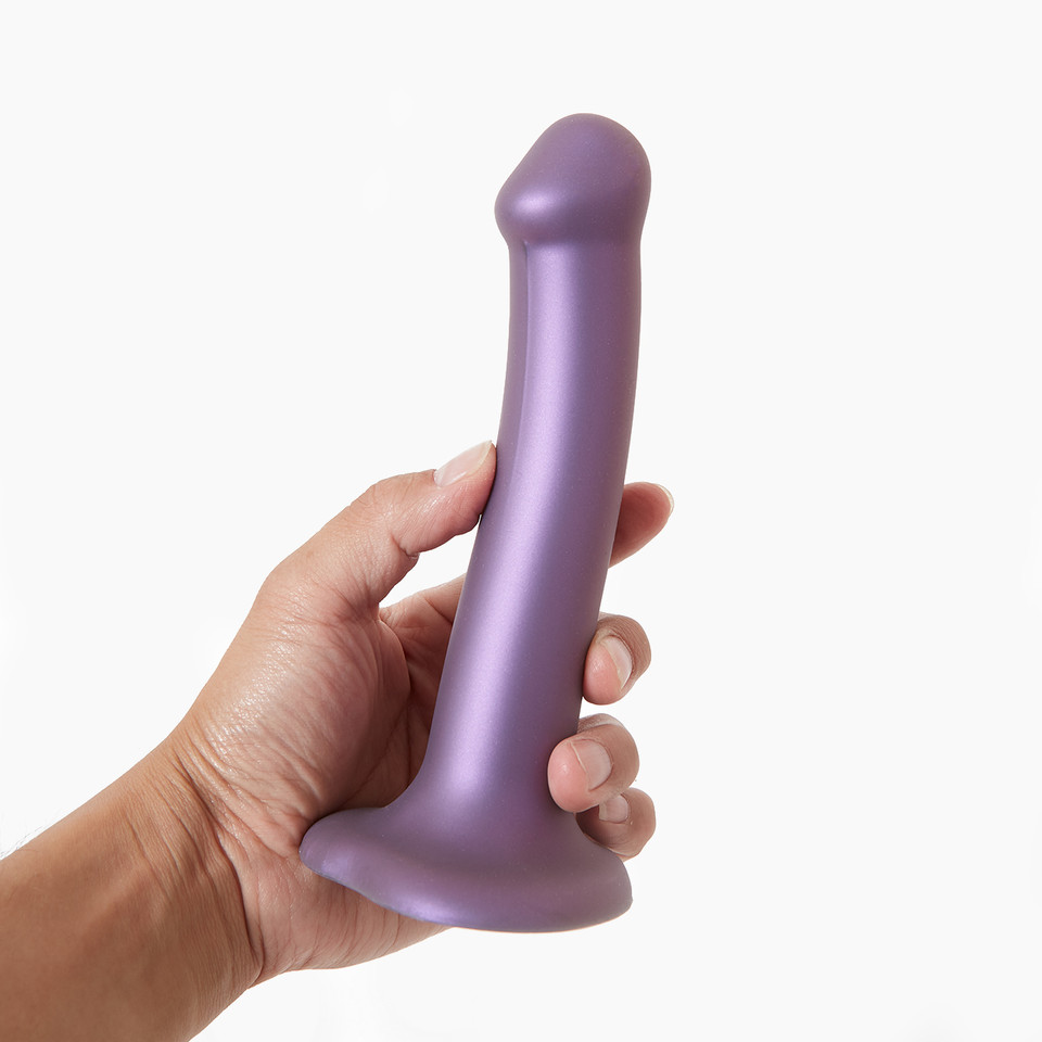 Strap-On-Me Metallic Shine Dildo