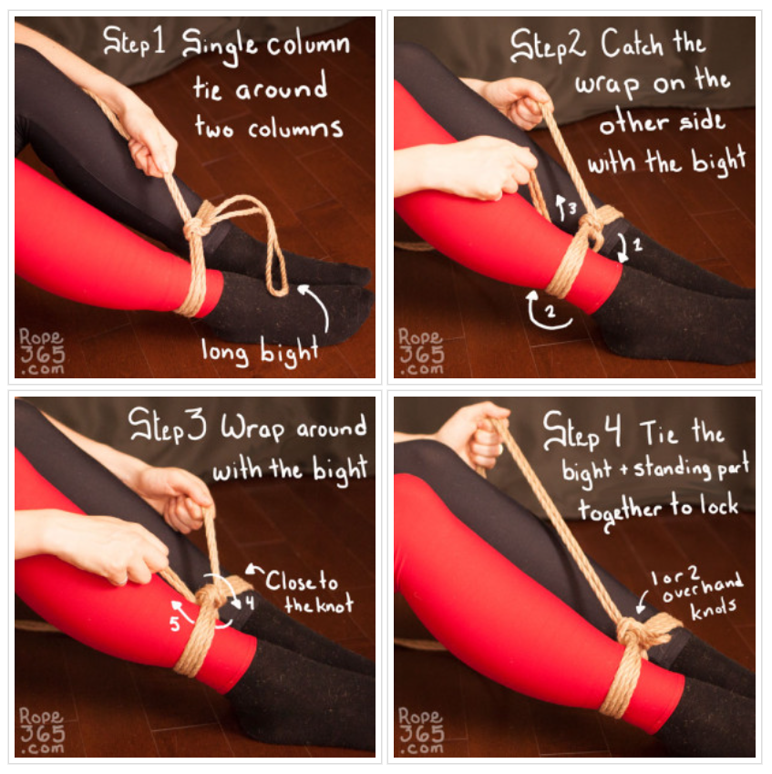 Rope 365 Cinches Double Column Tie