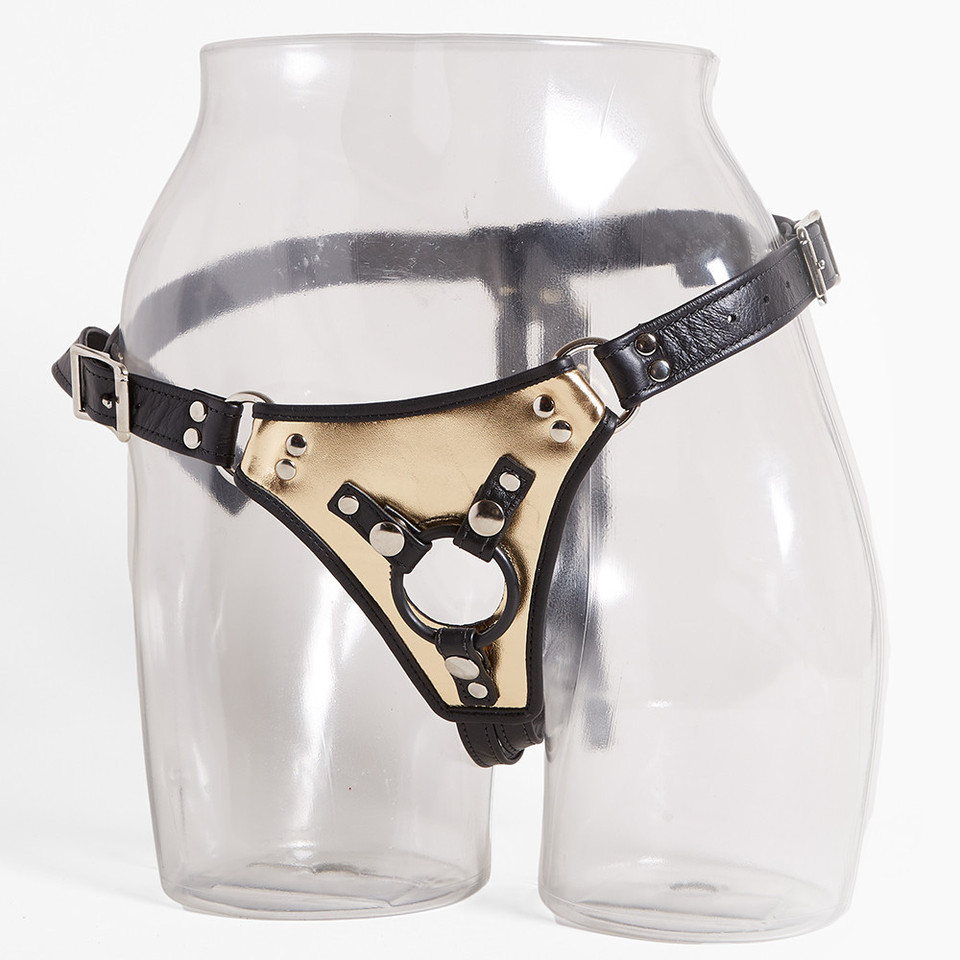 Metallic Gold Low Rider Harness
