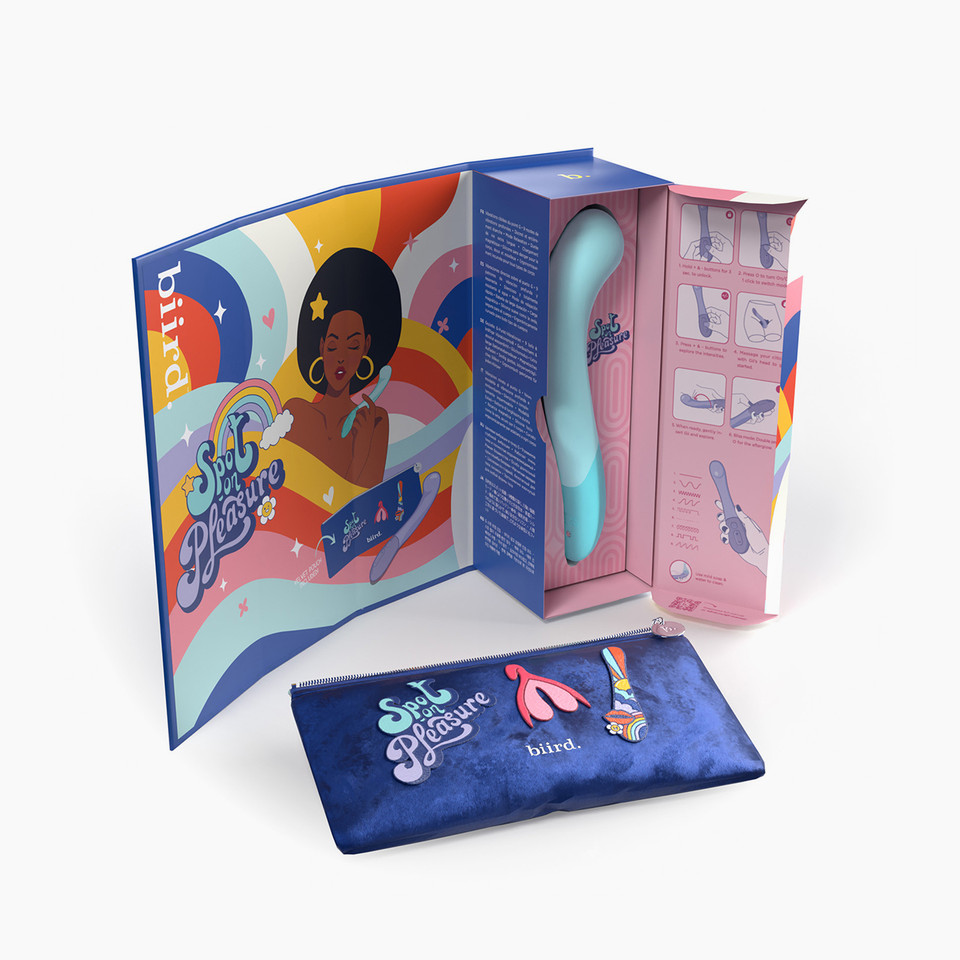Biird Gii G-Spot Vibrator with packaging