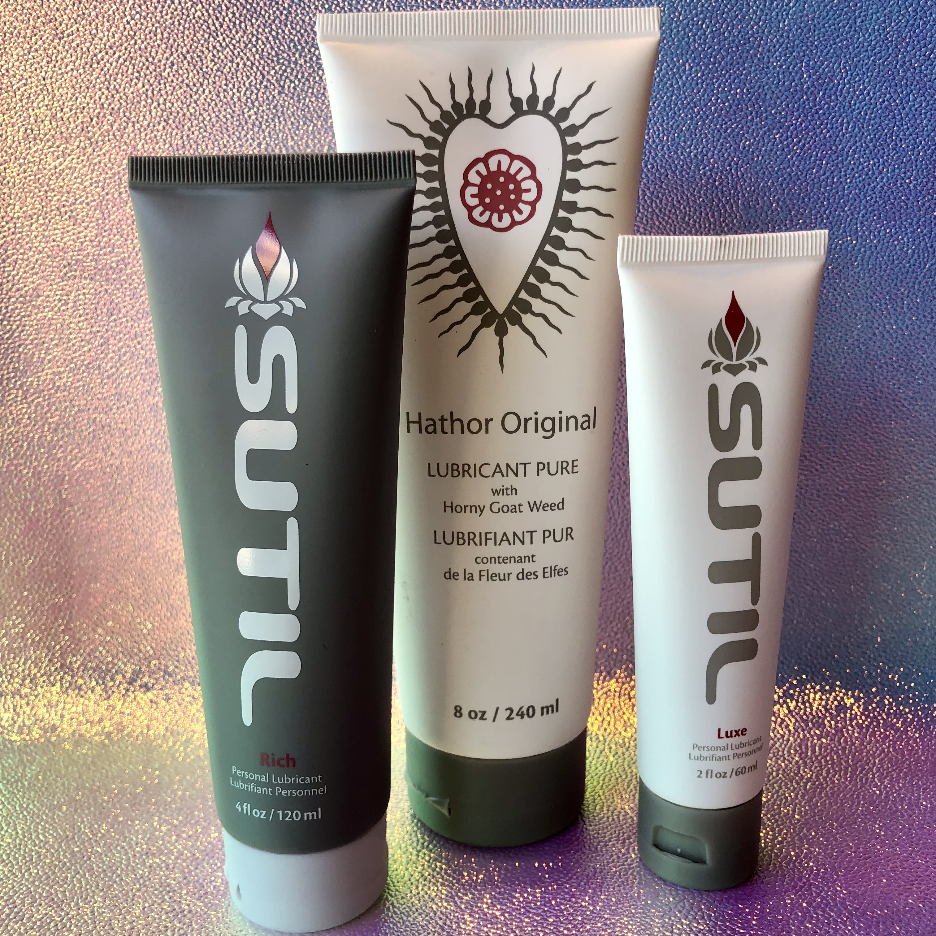 Hathor/Sutil Lubricants product line
