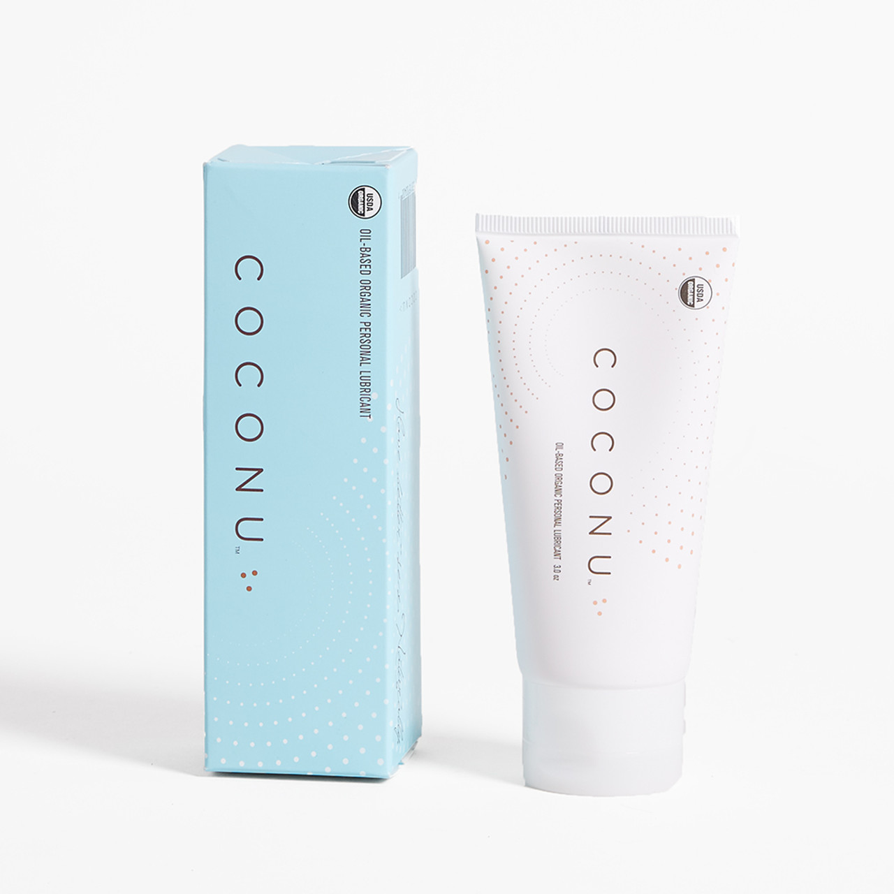 Coconu Organic Oil Based Lubricant with packaging