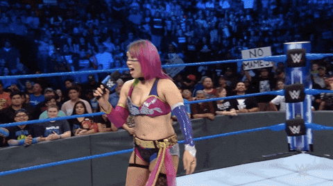 Smackdown Live Reaction GIF by WWE "Give me both!"