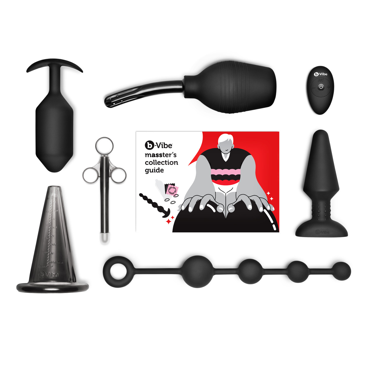 b-Vibe Masster's Degree Anal Education Set