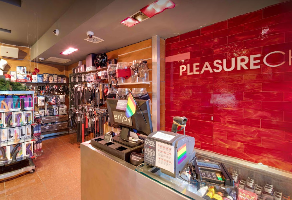 Pleasure Chest New York West Village inside register