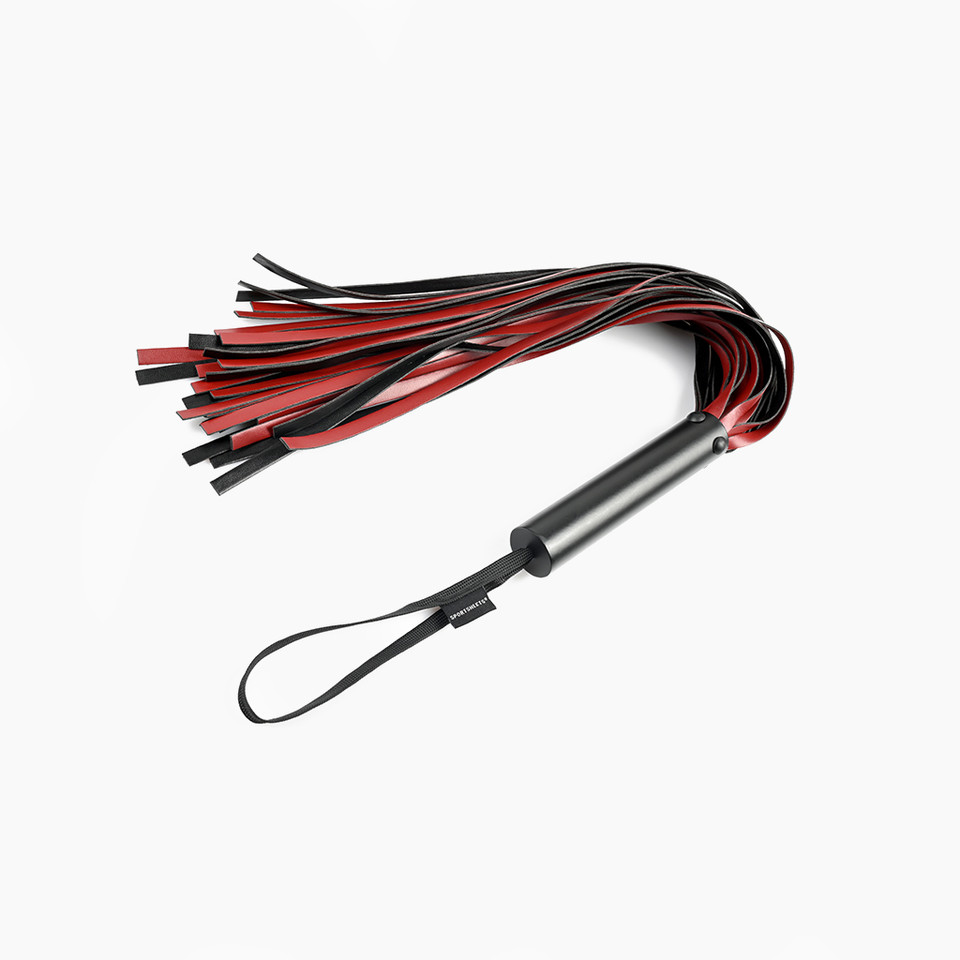 Sportsheets Saffron Flogger flat lay