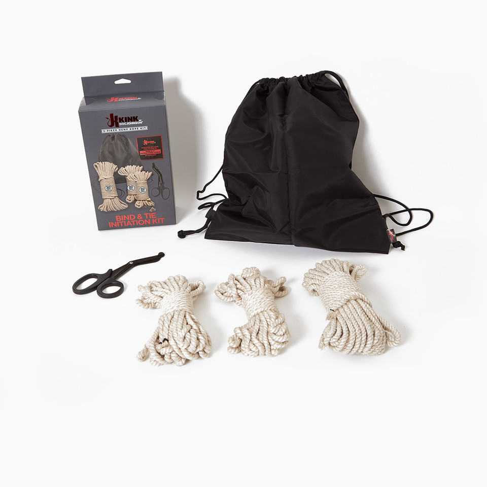Kink Bind & Tie Initiation Kit 5 Piece Hemp Rope