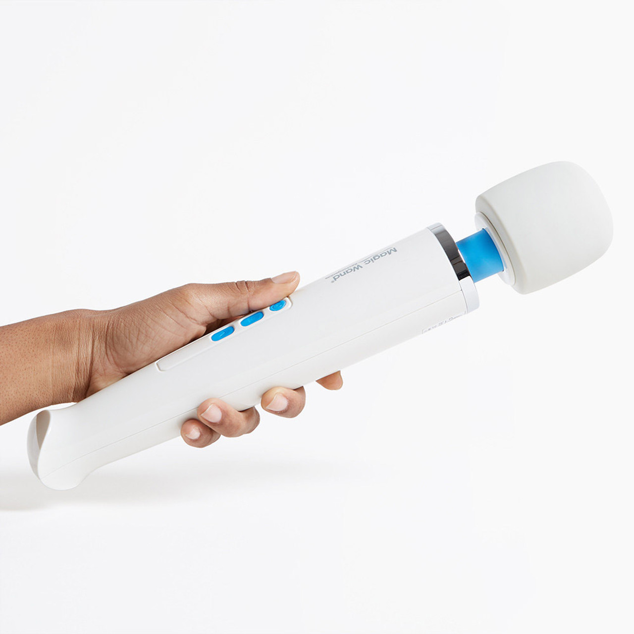 Magic Wand Rechargeable Vibrator held in hand