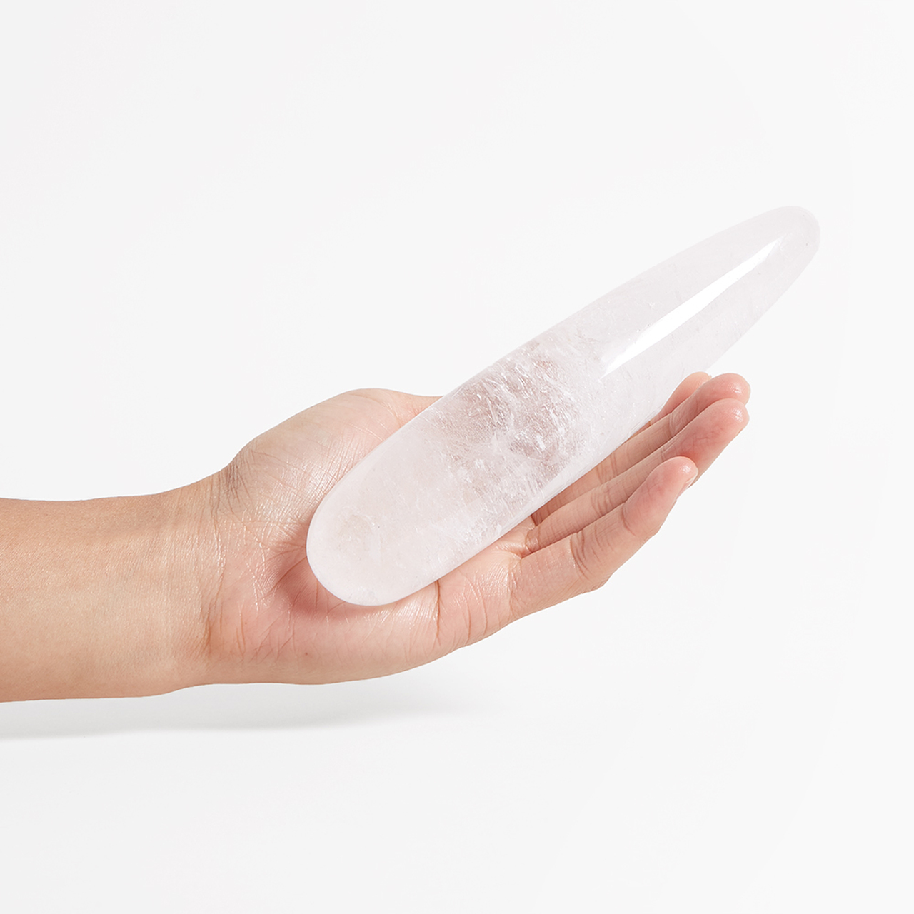 Chakrubs Prism Clear Quartz Dildo