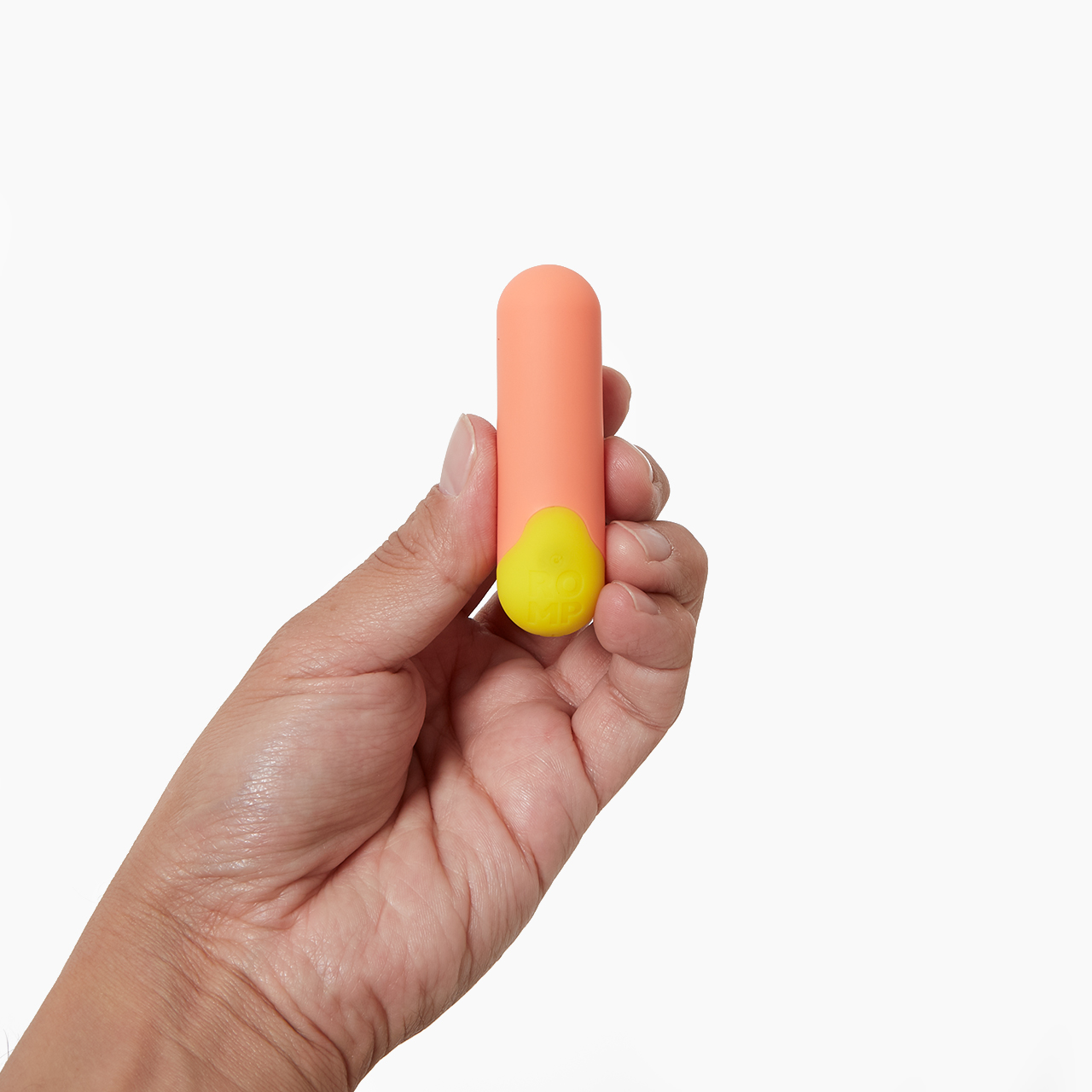 Romp Riot Bullet Vibrator held in hand