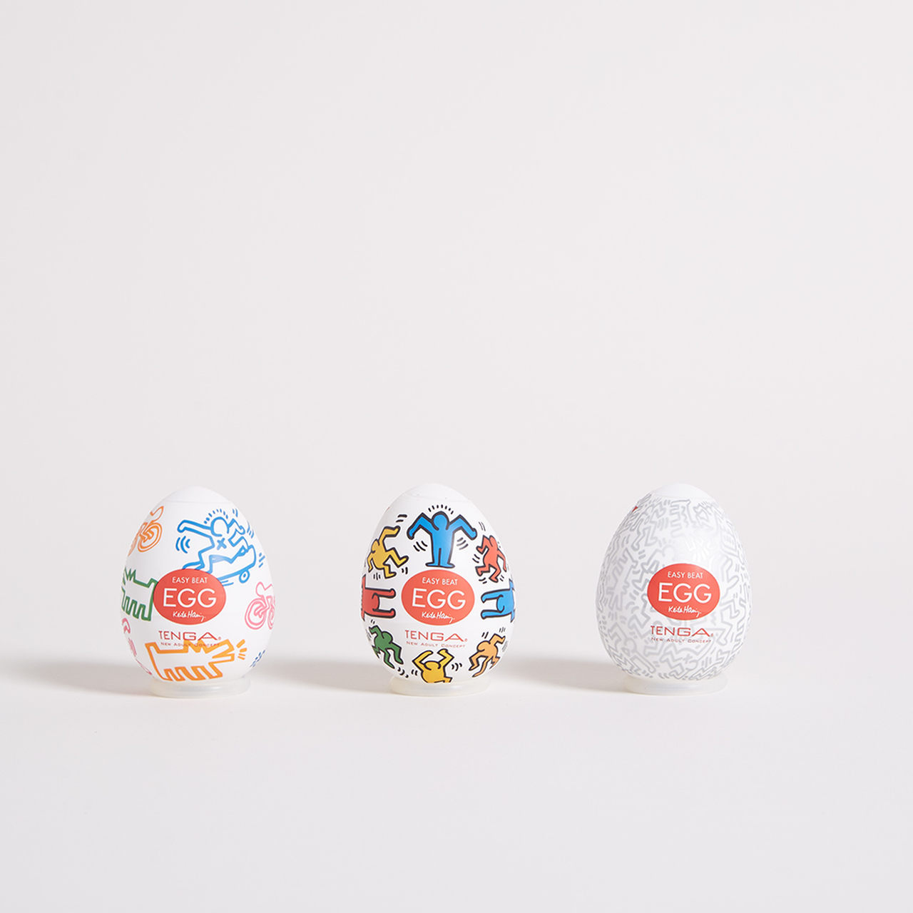 Keith Haring Tenga Egg Sleeve