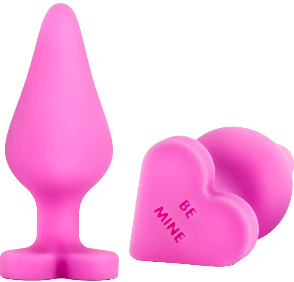 Blush Candy Heart Be Mine Butt Plug